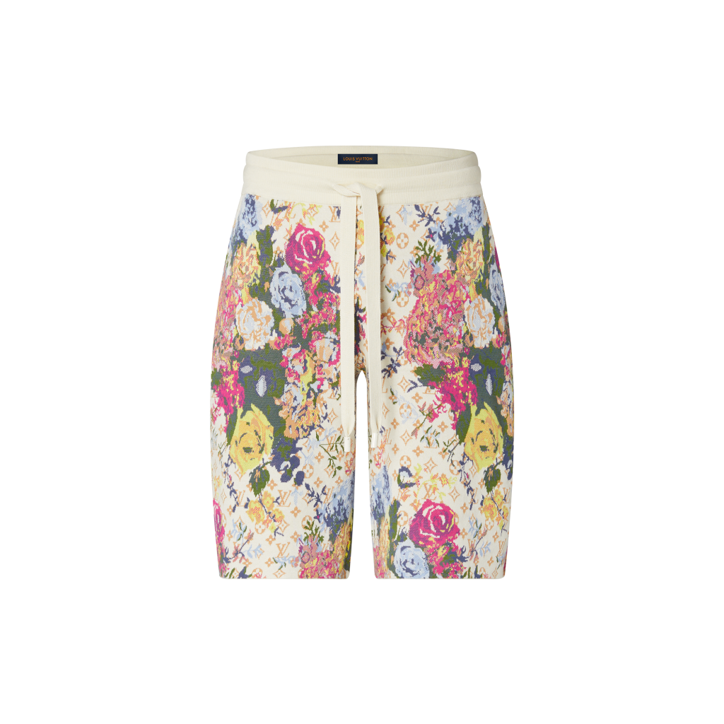 Louis Vuitton LV Flower Graphic Jacquard Shorts